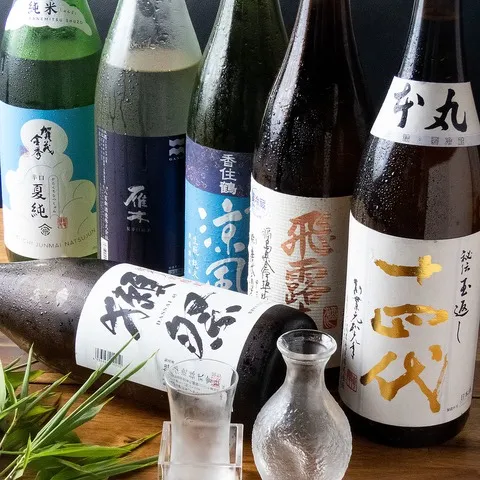 お酒の品揃えが豊富♪